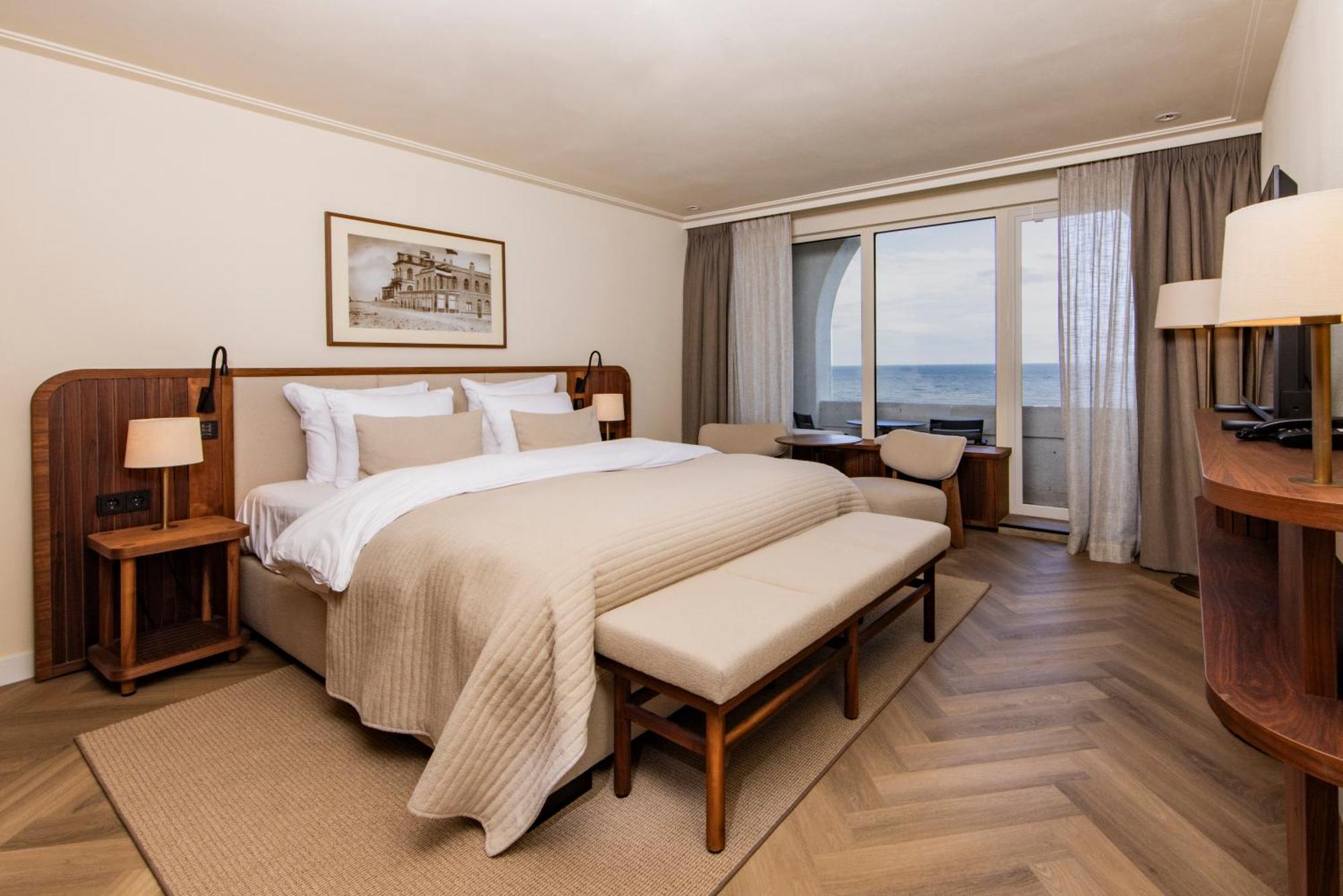 Grand Hotel Huis Ter Duin Noordwijk Pokoj fotografie A guest room at the Hotel